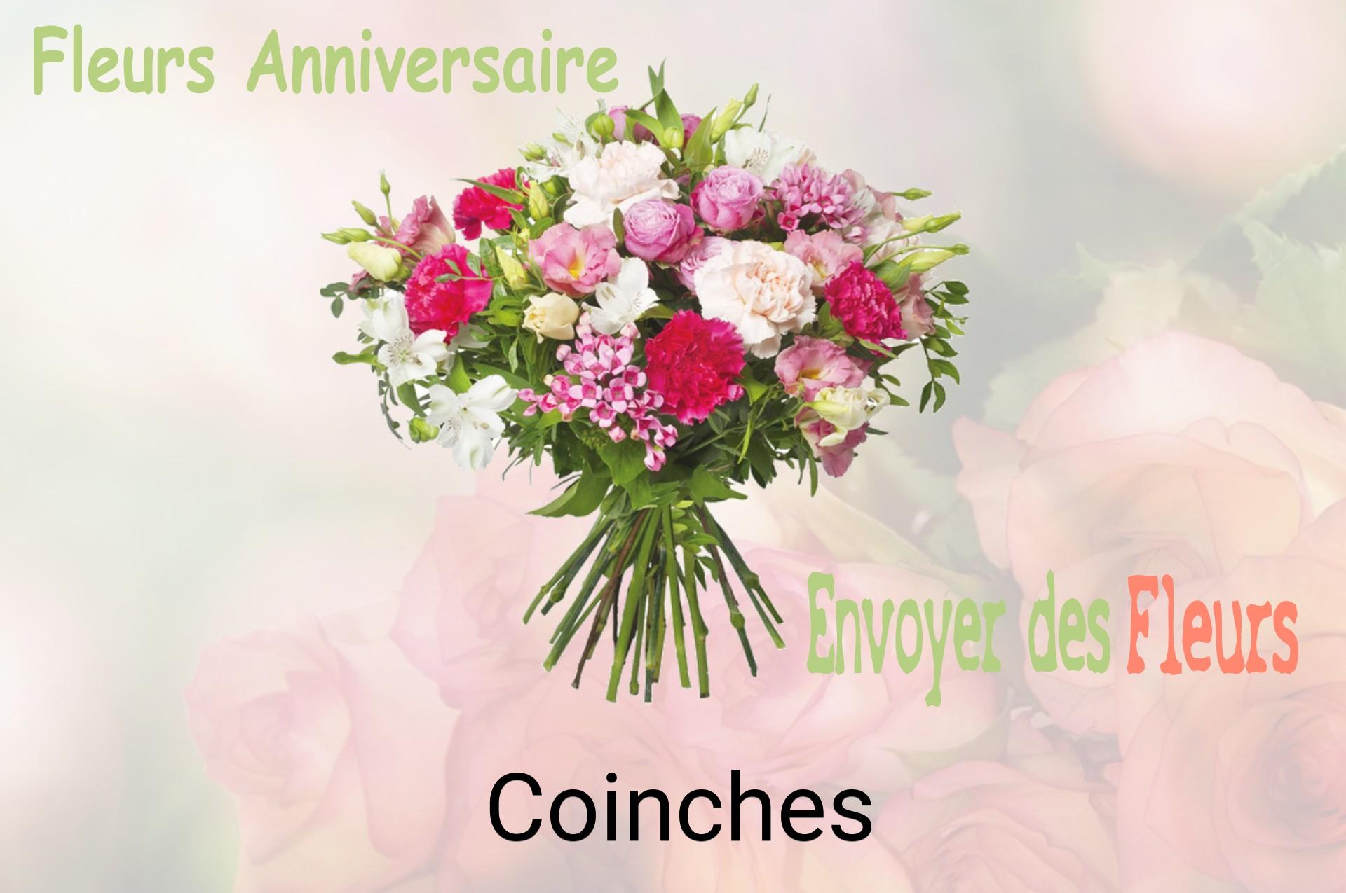 Bouquet de fleurs d’anniversaire livré à Coinches